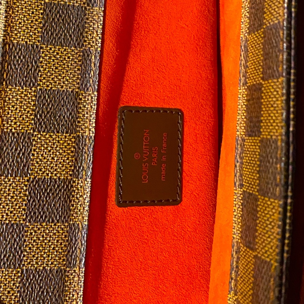 Authentic Louis Vuitton Parioli Damier Ebene Tote Bag Great Preloved Condition ✨ - Picture 6 of 6